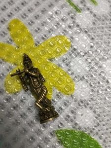 Lord Krishna miniature statue