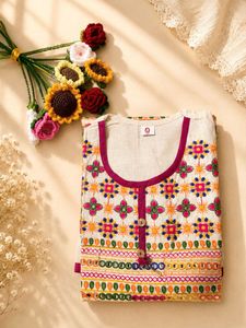 Embroidered Festive Kurta