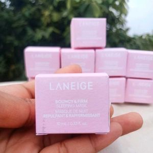 pack of 13 LANEIGE Bouncy&amp;Firm Face Sleeping Mask