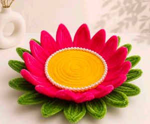 Decorative Flower Trinket Dish