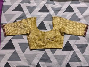 Elegant Brocade Blouse