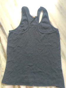 Black Sleeveless Tank Top