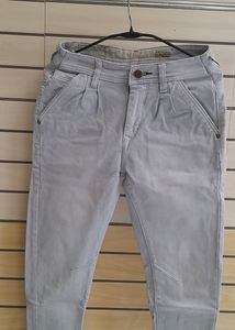 Slim Fit Grey Jean For Boys
