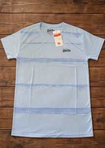 Superdry Men's Blue Striped T-Shirt
