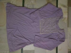 Stylish Lavender Kurta Set with Pants