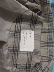 Checked Blazer Jacket