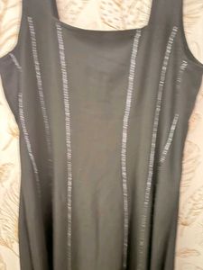 Label Swish Sleek Black Sleeveless Dress