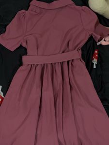 Chic Pink Blazer Dress