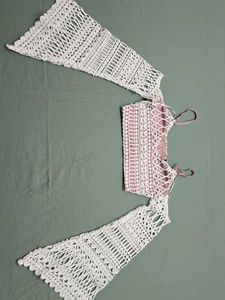 Bohemian Lacy Crop Top