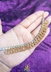 Golden Ad Necklace