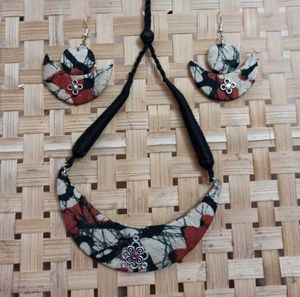 Fabric Jewelry Set