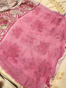 Floral Print Saree