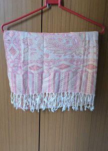 New Elegant Pink Paisley Dupatta
