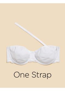 Marks &amp; Spencer White Halterneck Bra