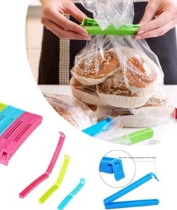 Plastic Food Snack Bag Pouch Clip Sealer (20 Pcs)