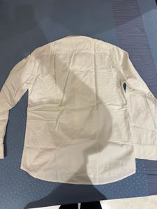 white tiger printed shirt