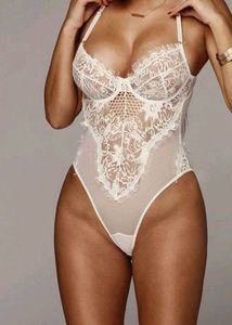 Lacey Corset Bodysuit (Backless)