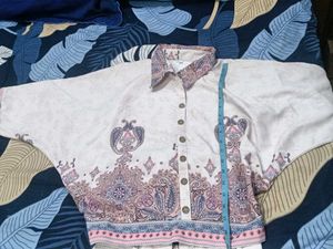 Elegant Kurta Set with Palazzo size 38 no