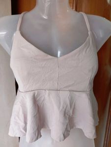 Stylish Peplum Camisole Top