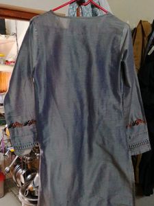 grey kurti