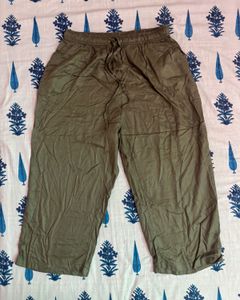 Westside Gia Curves Olive Green Pants