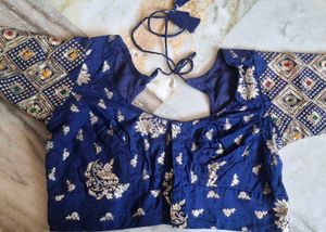 Beautiful Blue Lehenga Choli Set