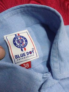 Blue Long Sleeve Shirt