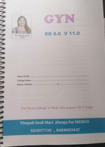 GYN ED 8.0 V 11.0 Notebook
