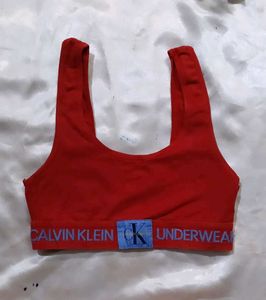 Calvin Klein Red Bra