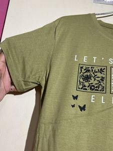 New Olive Graphic Tee