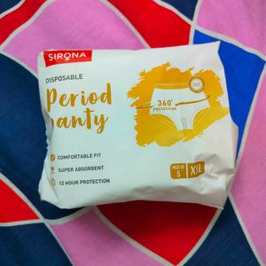 Sirona Period Panties 5pcs (XXL)
