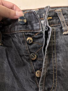 Carhartt charcoal grey straight fir jeans
