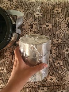 Silver Steel Insulated Tiffin Carrier