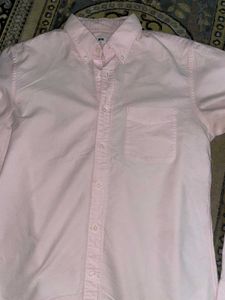 Men's Pink Button-Down Shirt uniq