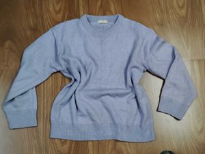 Pastel Lavender Knit Sweater