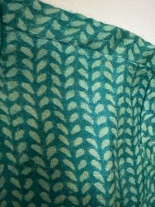 Green Embroidered Kurta