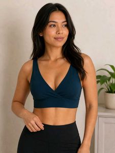 New tag Comfortable Teal Sports Bra