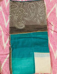 Elegant Embroidered Saree