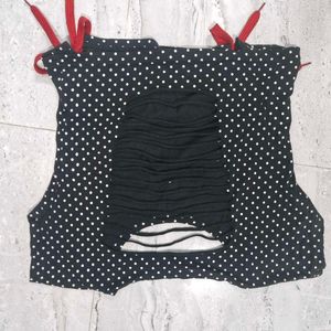 Cute Polka Dot "Selfie" T-Shirt