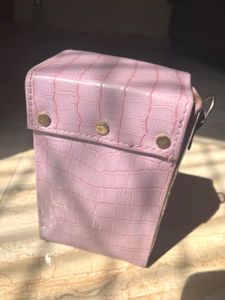 Stylish Croc Embossed Clutch Bag