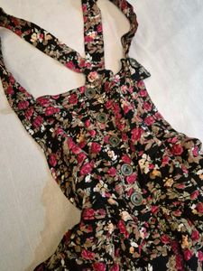 indie fairycore/forest button-up dress
