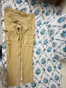Khaki Utility Cargo Pants