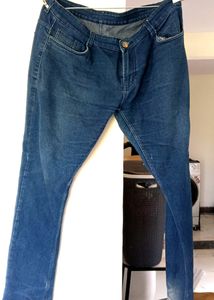Navy Blue Stretchable Jeans