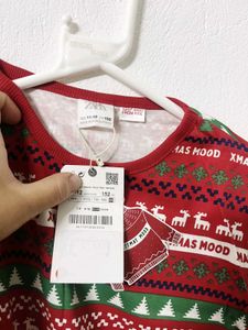 Zara unisex Cozy Christmas Pajama Set