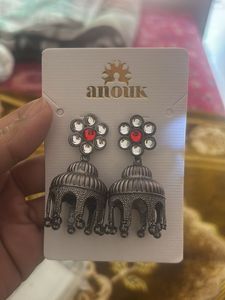 ANOUK Earrings - Silver, 2 Pcs Set