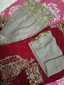 Gorg Pakistani Suit Looks So Royal! 👑