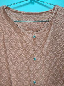 Thread Embroidery Designed Top 🆕