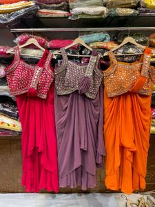 FIXED PRICE INDO WESTERN (DHOTI STYLE)