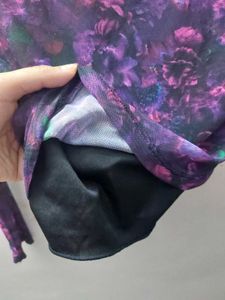 Zudio Multicolor Sheer Top With Lining