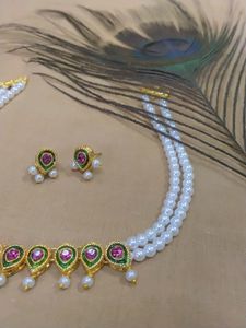 Moti Necklace Set 🥰